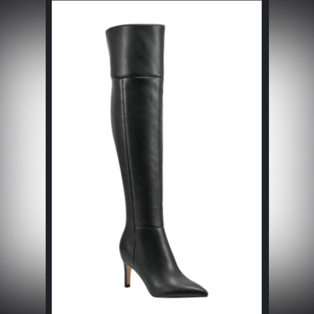 Marc Fisher Genessa2 Black Over-the-Knee Boots